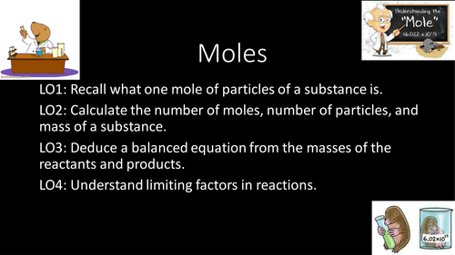 C9 Moles Edexcel 9-1