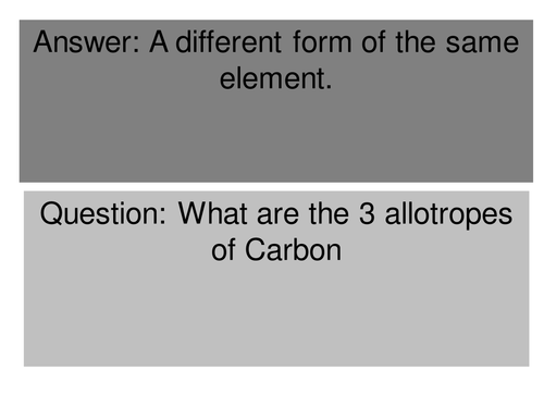 Nanochemistry word loop game