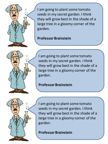 Science - What do plants need to grow healthily?