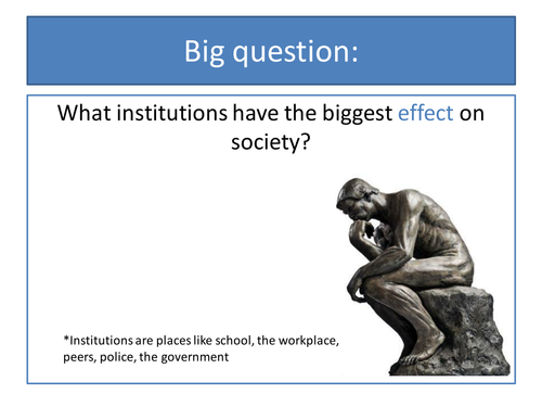 Sociology - Conflict & Consensus Theories