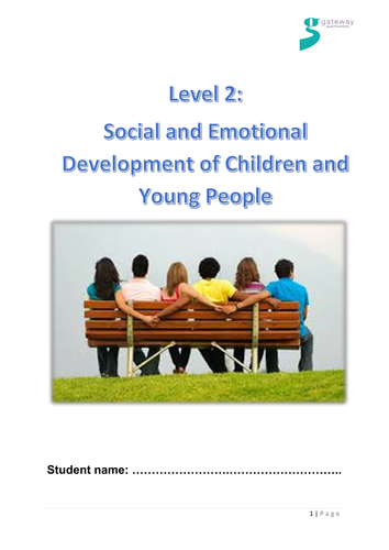 Social and Emotional Development Level 2 Childcare Gateway/ NOCN
