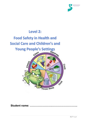 Food Safety in Health and Social Care Level 2 Gateway/ NOCN