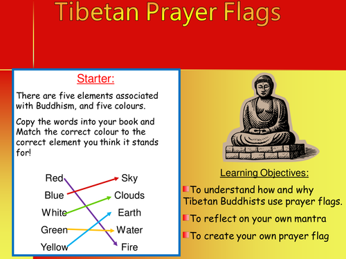 Tibetan Prayer Flags - Buddhism (FREE) | Teaching Resources