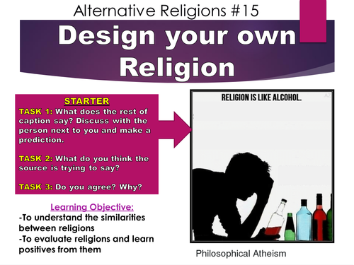 Design your own religion - Alternative Religions