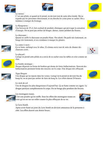 Le Mouse - une nouvelle drogue