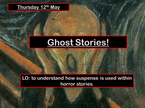 Genre exploration: ghost stories