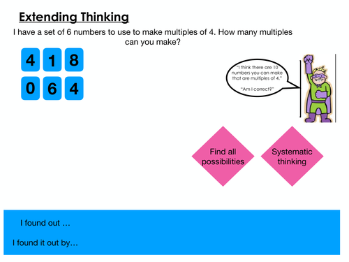 Deepening and Extending Learning- Year 3 Mastery Questions