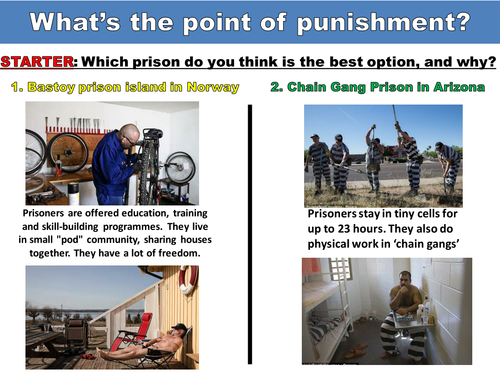 Why do we punish people - Theories of Punishment