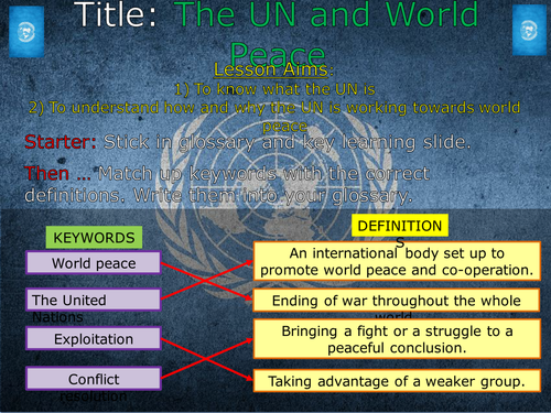 The UN and world peace
