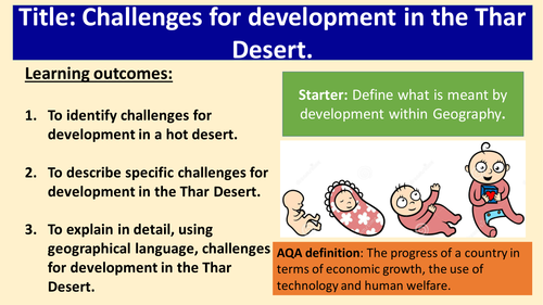 Challenges of development in the Thar Desert