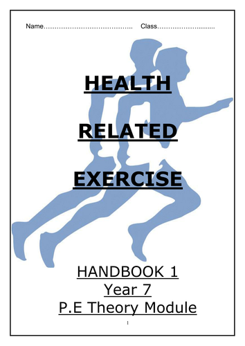 Fitness training - KS3 introduction to GCSE PE unit of work