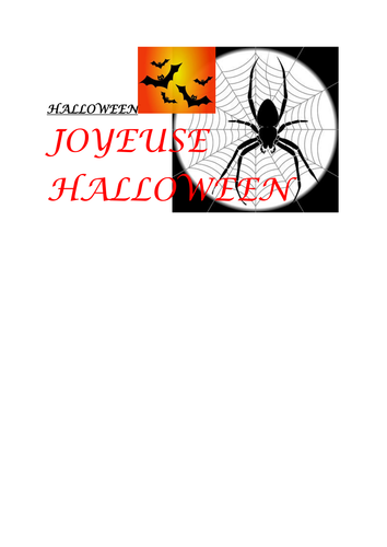 JOYEUSE HALLOWEEN PUZZLES