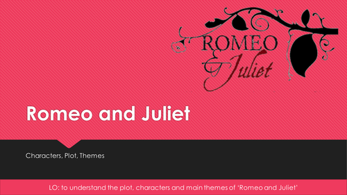 An Introduction to Romeo and Juliet- plot, characters, context and themes