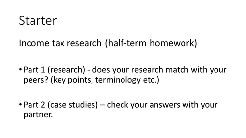 Income Tax