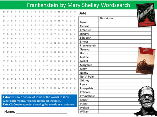 frankenstein homework help