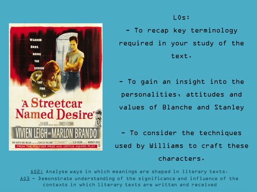 thesis for a streetcar named desire