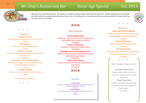 Age homework page picture