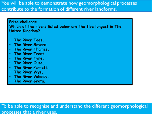 River Tees Case Study Human Activity GCSE