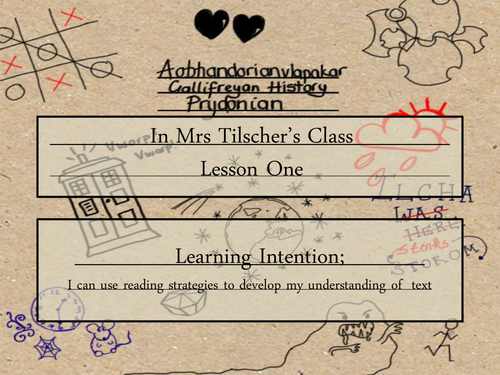 In Miss Tilscher's Class - Carol Anne Duffy