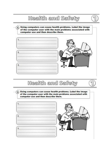 Virtual and Physical risks of using computers lesson