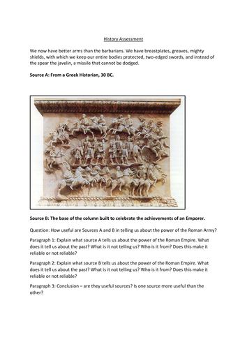 Roman Empire Scheme of work