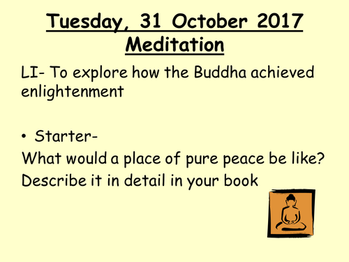 Buddhist Meditation