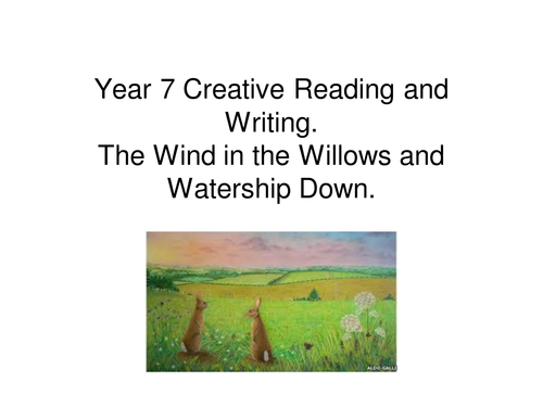 KS3 Creative Reading and Writing Skills