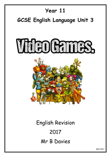 Reading Questions Practice Booklet - WJEC *New* English Language GCSE - Synthesis/Summary/How does..