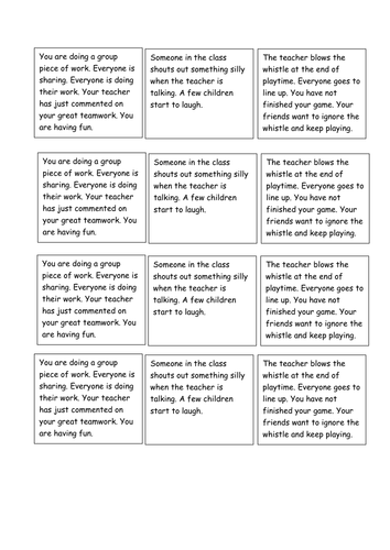 Understanding group and individual behaviour plan and resources