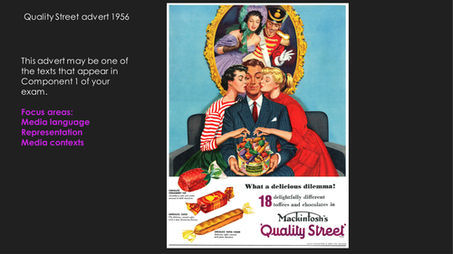 Quality Street Unit for Eduqas GCSE