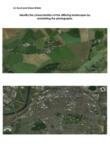 Rural and Urban Britain OCR A Geography 9-1