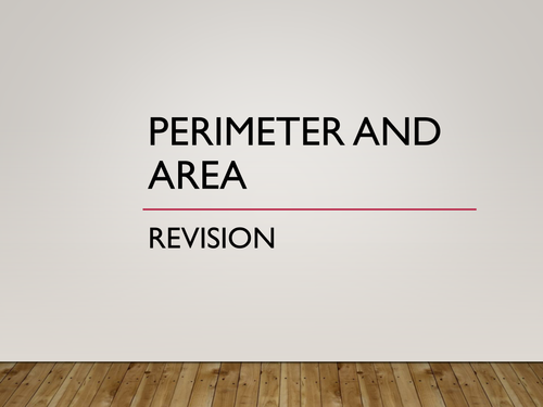 Perimeter and area - rectangles, triangles, composite shapes.