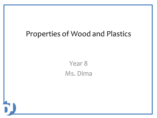 Types of Wood and Plastics