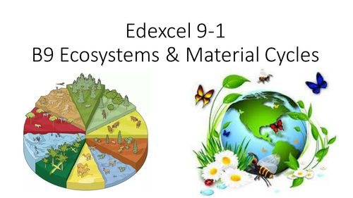 B9 Ecosystems and Material Cycles Edexcel 9-1