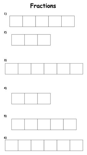 Finding The Whole Fractions Of Amounts Lesson