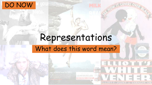 AS Media Studies- introduction to representations