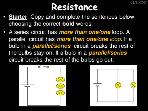 Electricity and Magnetism_Lessons 5 and 6_Resistance and Magnets & magnetic field