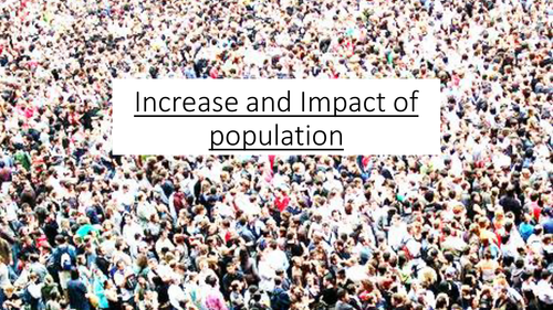 Impact of Growth of Population: Internal versus External Migration