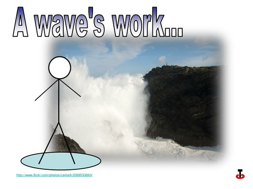The work of waves