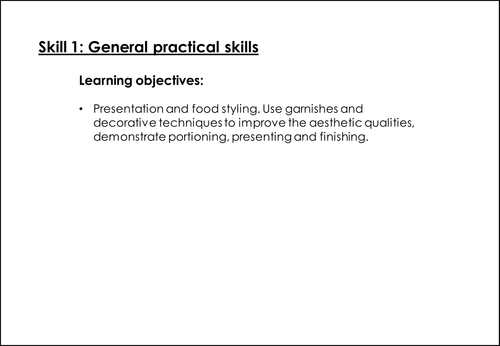 Presentation skills using chocolate - Perfect for NEA 2 food preparation and nutrition