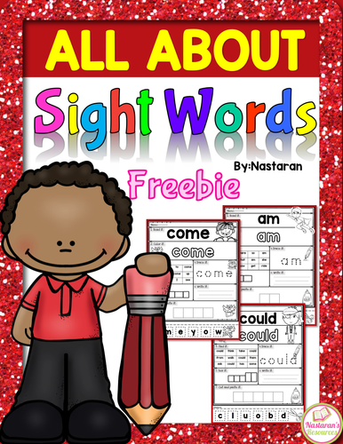 Nastaran S Shop Teaching Resources Tes - free sight words worksheets nastarans