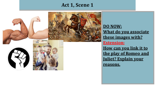Romeo and Juliet - Act 1, Scene 1