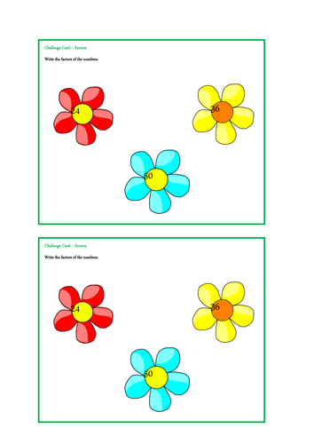 Properties of numbers Year 6