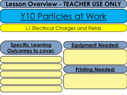 Internal Energy Lesson