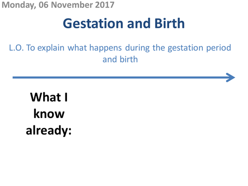 Gestation and Birth