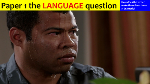 EDUQAS GCSE English Language Paper 1 'language' question (OBED exam)