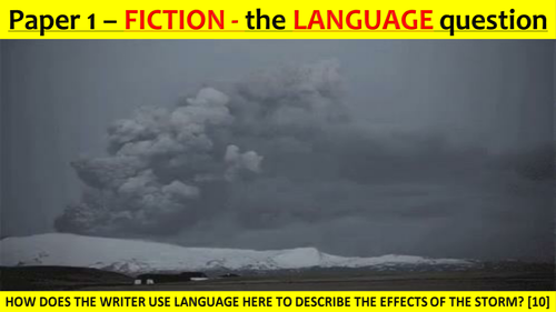 GCSE English Language Paper 1 Q2 the 'language' question