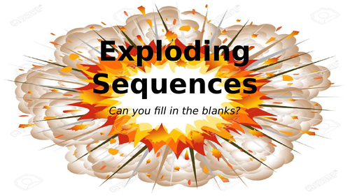 Exploding Sequences