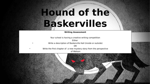 Hound of the Baskervilles - 19 lessons that covers the retold version