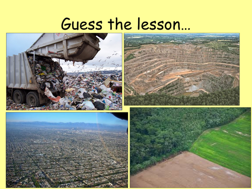 AQA Biology *2017 Spec* Ecology Lesson 13; Land Use & Deforestation